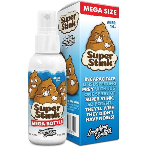 SUPER STINK Mega Size 2.0 fl oz Spray de pedos_3