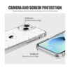 LUHOURI Funda de Halloween para iPhone 13 con protector de_3