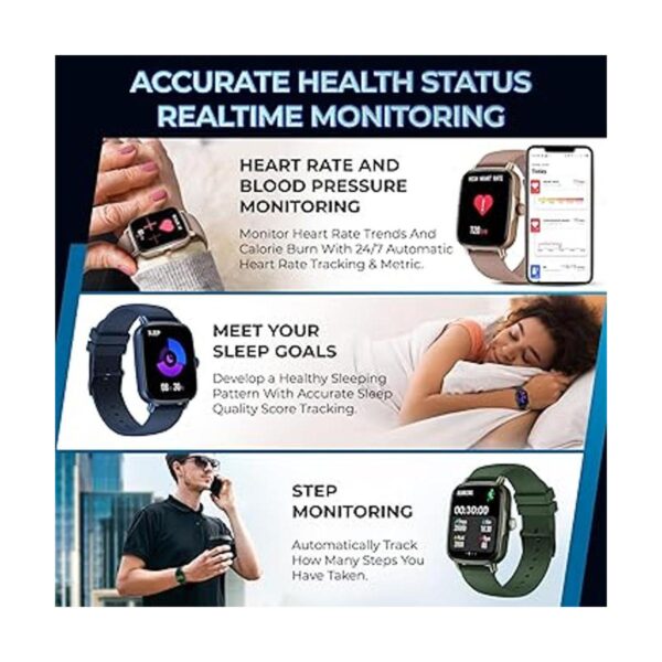 Inspiratek Reloj inteligente para hombres y mujeres reloj
