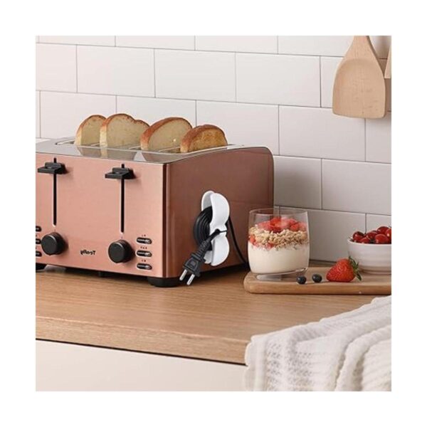 SisBroo Cord Organizer for Appliances 4PCS Kitchen