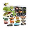 JOYIN Camión transportador de dinosaurios 13 en 1 para_1