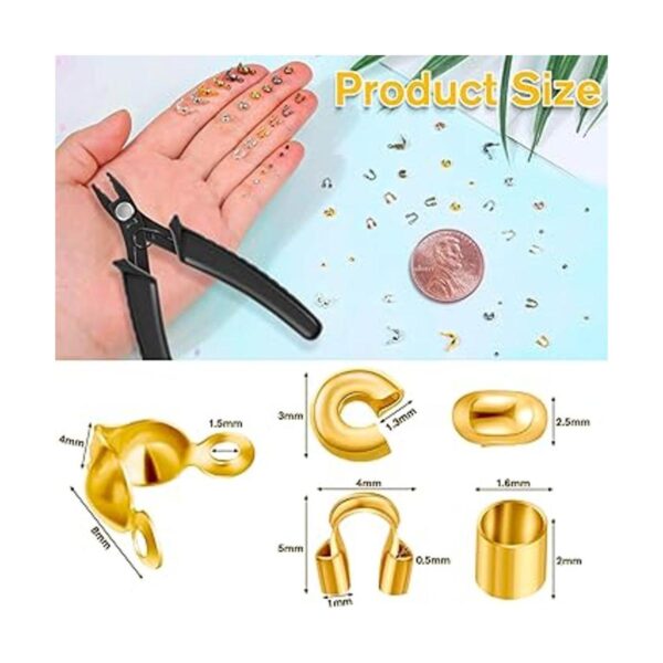 2220 cuentas engarzadas para hacer joyas cubiertas de