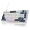 RK ROYAL KLUDGE H81 Junta de teclado mecánico montada_1