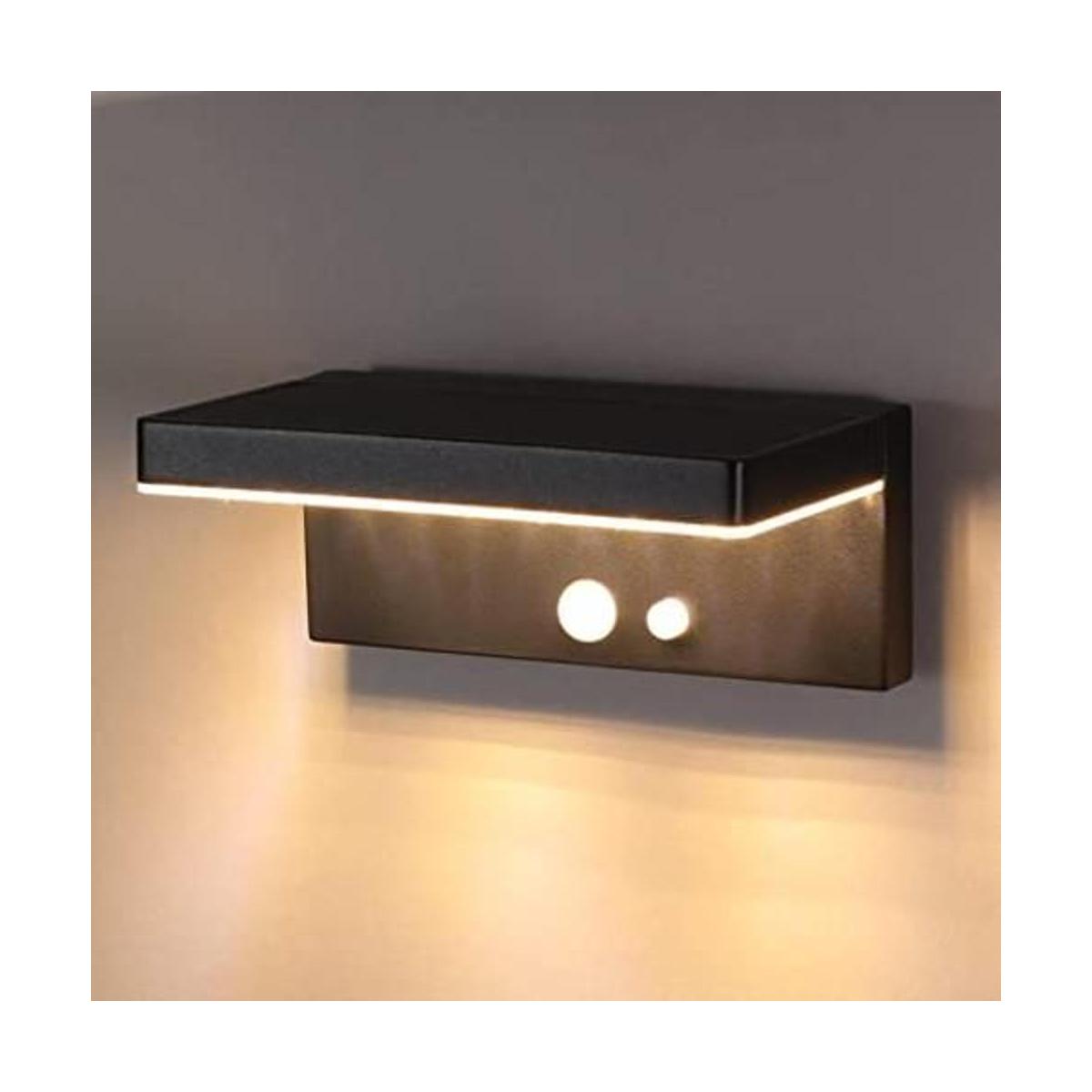 Luz solar de pared para exteriores sensor de movimiento