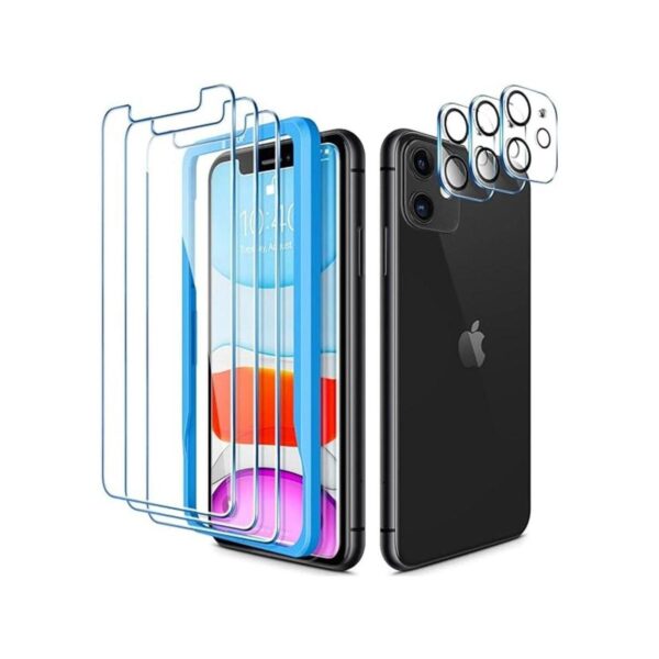 CANSHN Paquete de 3 protectores de pantalla para iPhone 11_1