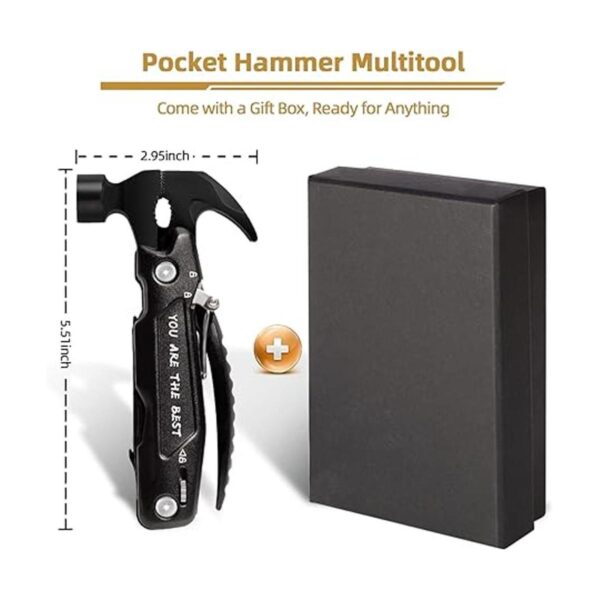 Hammer Multitool 15 en 1 equipo de supervivencia para