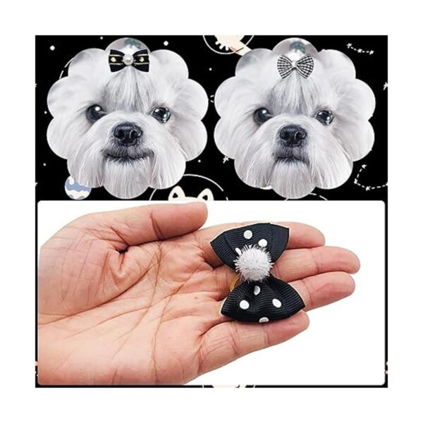 JpGdn 30 unidades15 pares de lazos para el pelo de perro
