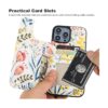 HAOPINSH Funda tipo cartera para iPhone 14 Pro Max con_3