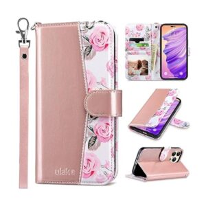 ULAK Compatible con iPhone 14 Pro Max Funda tipo cartera_1