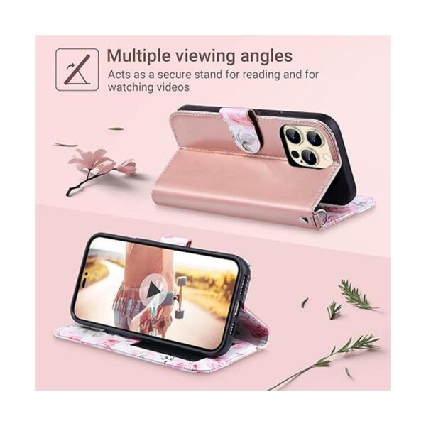 ULAK Compatible con iPhone 14 Pro Max Funda tipo cartera_2