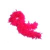 Boa de plumas de pavo chandelle rojo melocotón 2 yardas