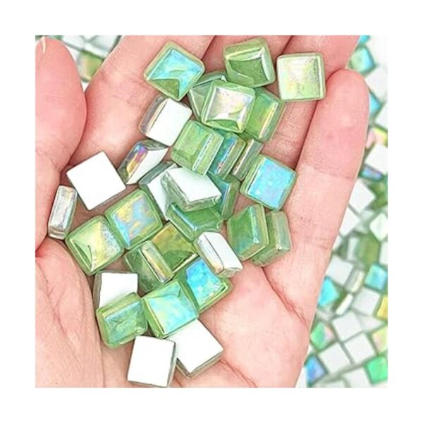 Azulejos de mosaico de cristal cuadrado de 1.1 libras