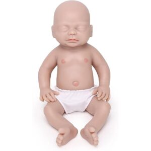 Aoizb Muñeca de silicona realista de cuerpo completo de 15_1
