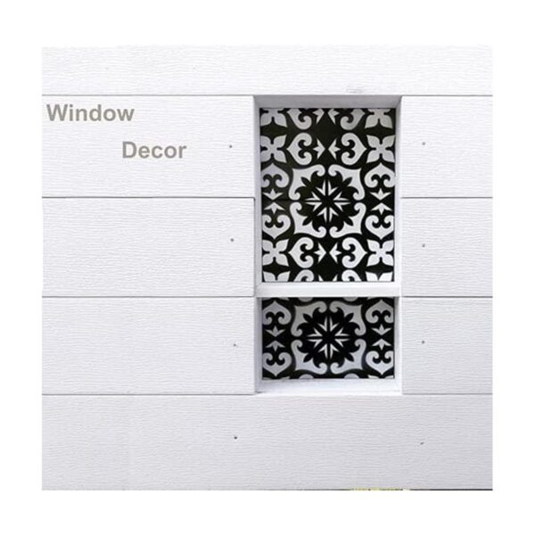 HELLATHUND 6 plantillas reutilizables de azulejos de 12 x