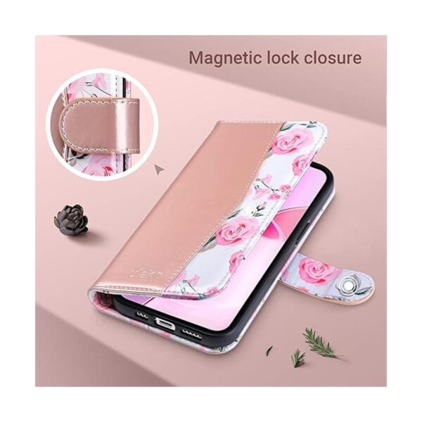 ULAK Compatible con iPhone 14 Funda tipo cartera para_3
