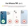 ORNARTO Compatible con iPhone 14 6.1 silicona líquida_2