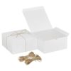 Xxcxpark 16 cajas de regalo de papel kraft blanco de 8 x 8_1
