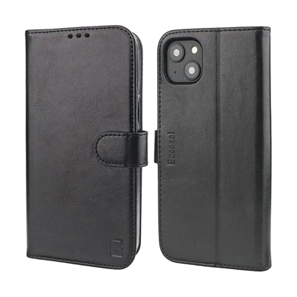 Bocasal Funda tipo cartera para iPhone 14 Plus funda_1