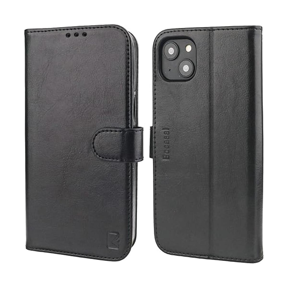 Bocasal Funda tipo cartera para iPhone 14 Plus funda