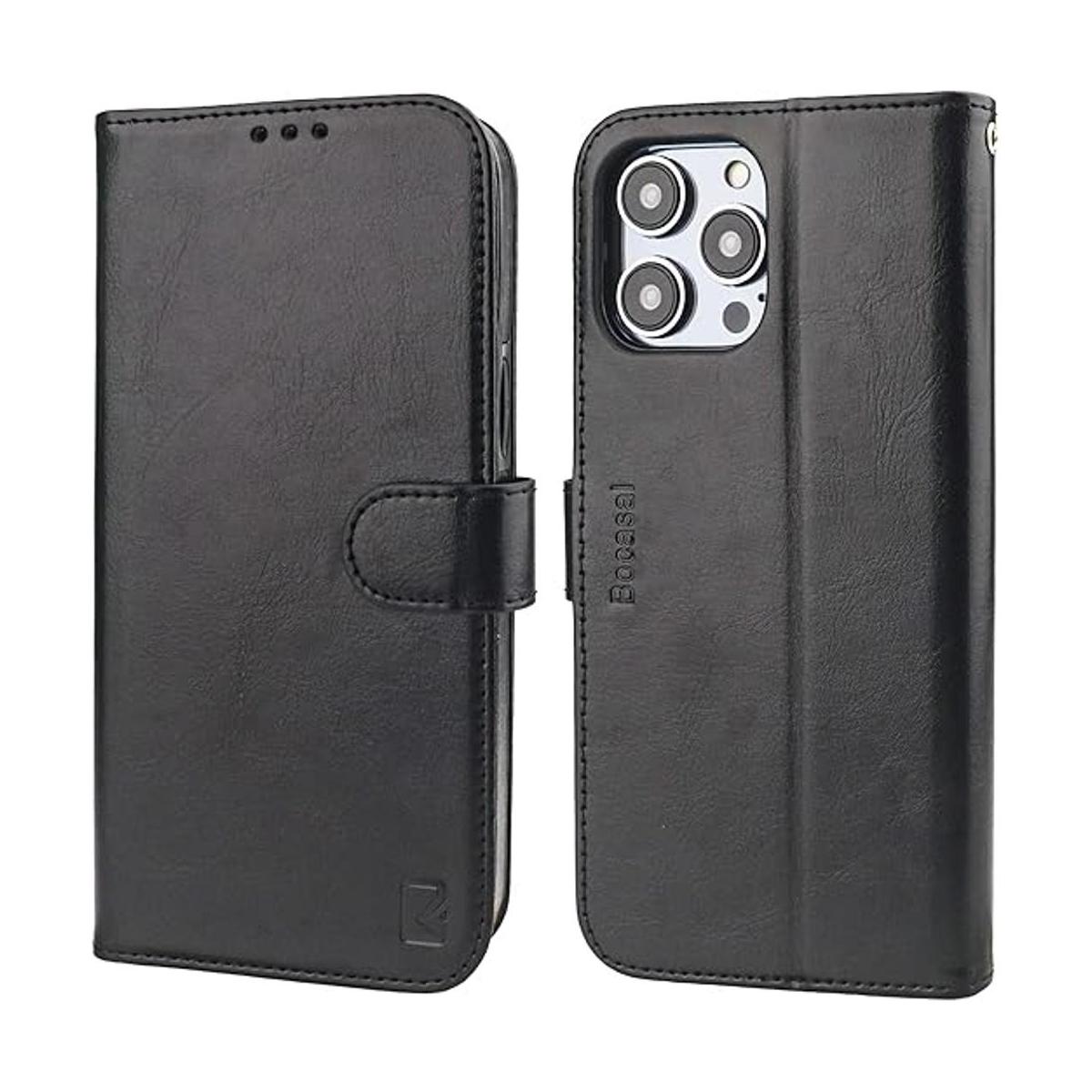 Bocasal Funda tipo cartera para iPhone 14 Pro Max funda