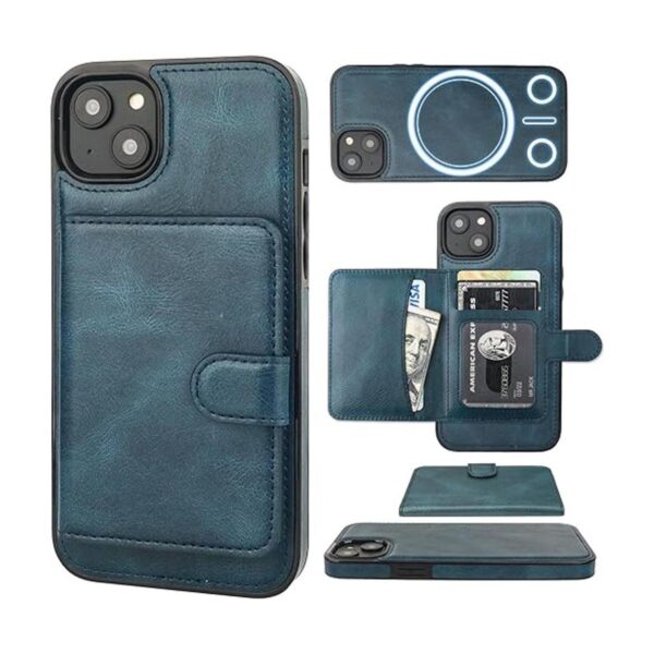 Bocasal Funda tipo cartera para iPhone 14 compatible con_1