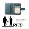 Bocasal Funda tipo cartera para iPhone 14 compatible con_5