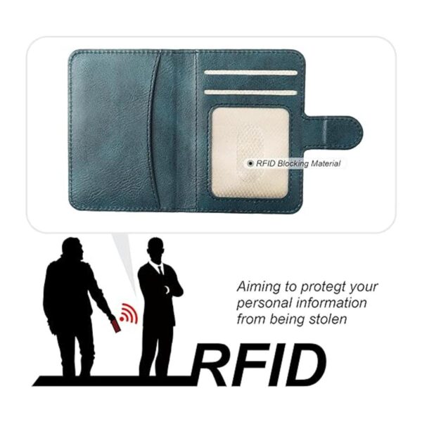 Bocasal Funda tipo cartera para iPhone 14 compatible con_5