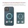 Bocasal Funda tipo cartera para iPhone 14 compatible con_3