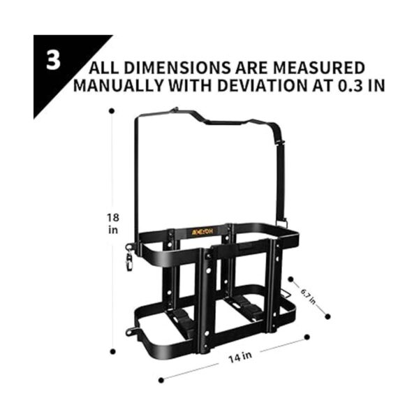 Axceroh Jerry Soporte para latas de gas soporte_4