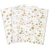 AnyDesign 90 hojas de papel de seda de otoño de Acción de