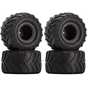 INJORA Monster Truck Juego de neumáticos negros para_1