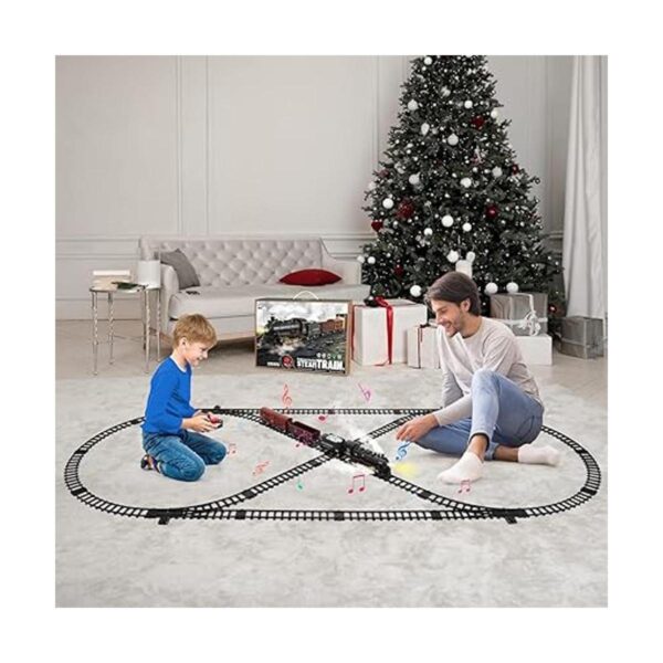 Juego de tren con control remoto pista eléctrica de tren