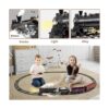 Juego de tren con control remoto pista eléctrica de tren