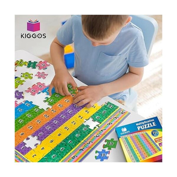 Tabla de rompecabezas multiplicación de 11 x 14 pulgadas