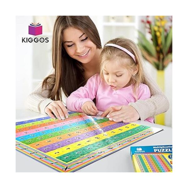 Tabla de rompecabezas multiplicación de 11 x 14 pulgadas