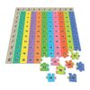 Tabla de rompecabezas multiplicación de 11 x 14 pulgadas