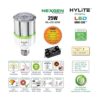 Lámpara LED OmniCob de alto rendimiento de 25 W 360