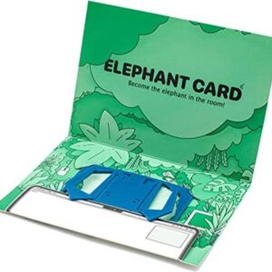 Elephant Card Blue Mount for iPhone Credit Card Size_1