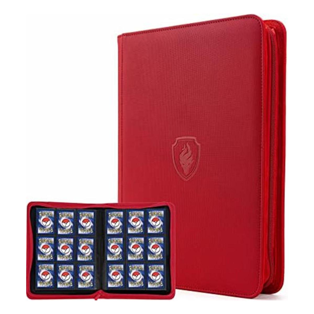 Carpeta de tarjetas coleccionables de 9 bolsillos carpeta