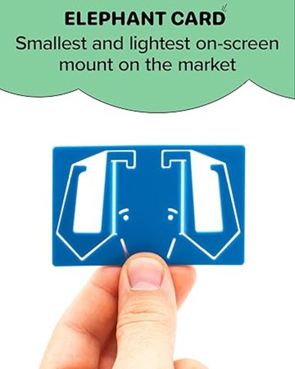 Elephant Card Blue Mount for iPhone Credit Card Size_6