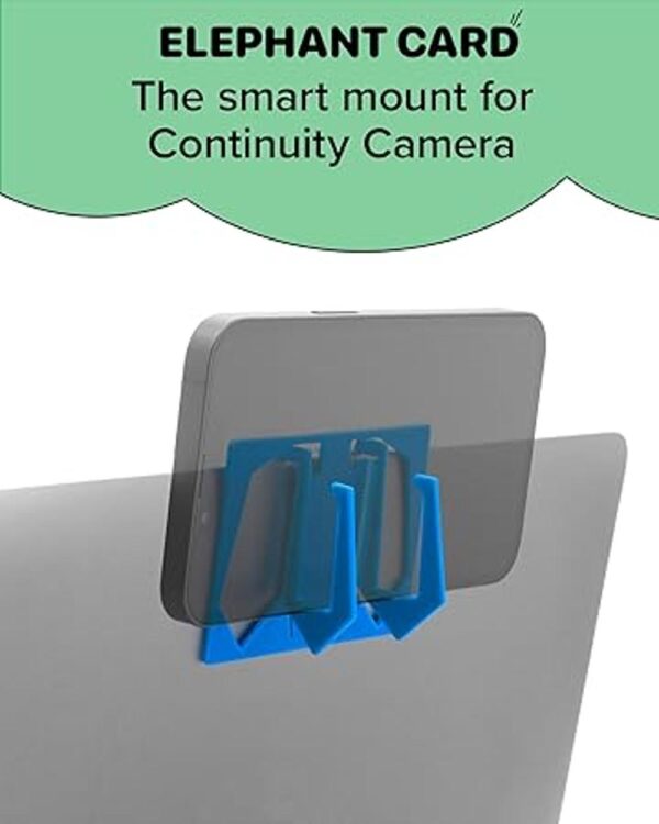 Elephant Card Blue Mount for iPhone Credit Card Size_2