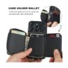 Bocasal Funda tipo cartera cruzada para iPhone 14 Pro con_4