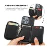 Bocasal Funda tipo cartera con bloqueo RFID para iPhone 14_4