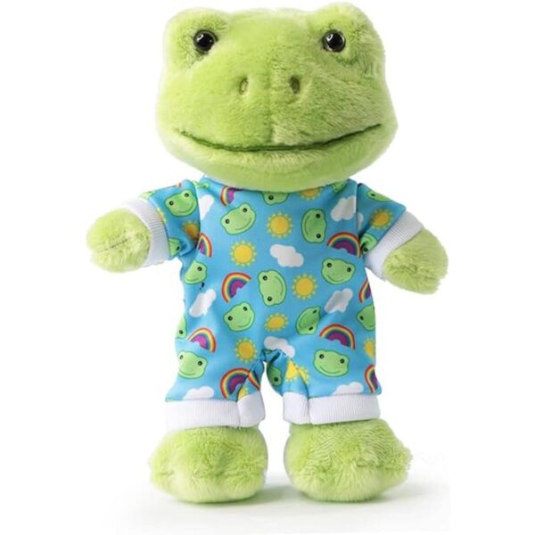 Furvana Lindo peluche de rana de 9 pulgadas juguete de_1