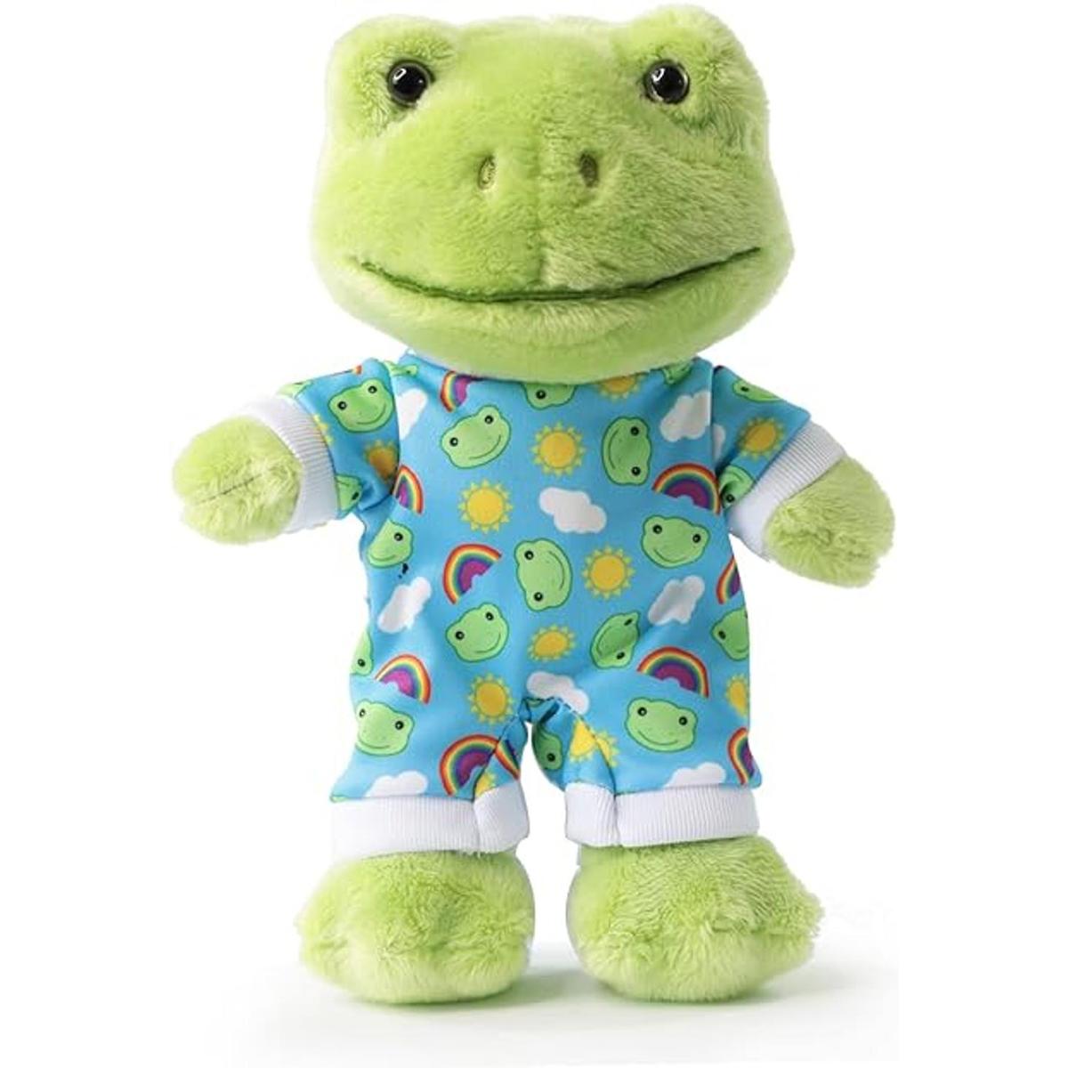 Furvana Lindo peluche de rana de 9 pulgadas juguete de