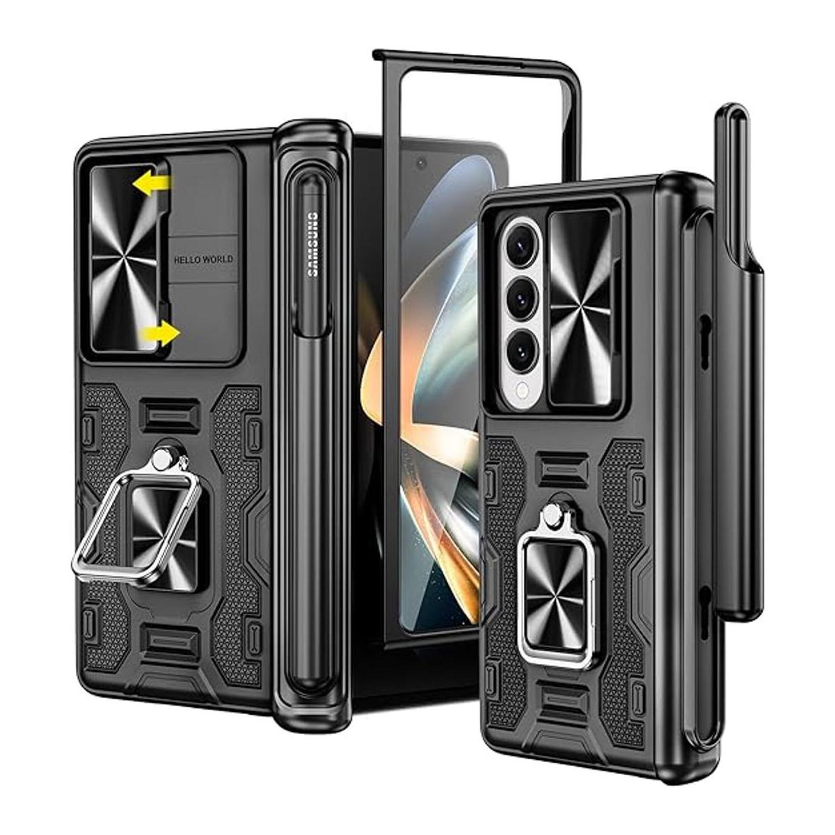 VEGO Funda para Galaxy Z Fold 4 con soporte para bolígrafo