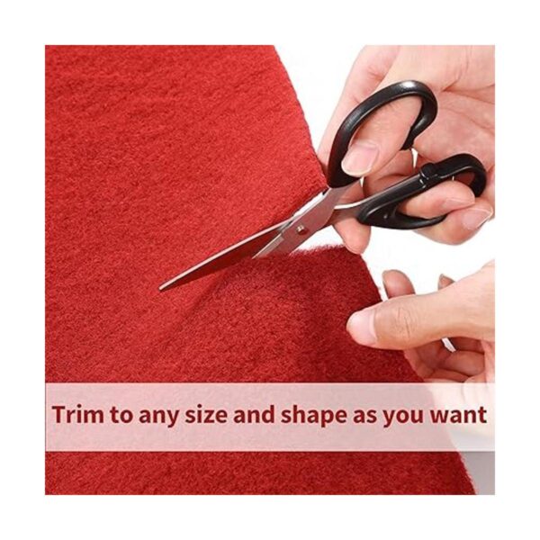 HOMBYS Alfombra roja extra gruesa para eventos 2.6 x 30