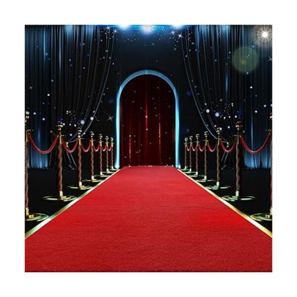 HOMBYS Alfombra roja extra gruesa para eventos 2.6 x 30