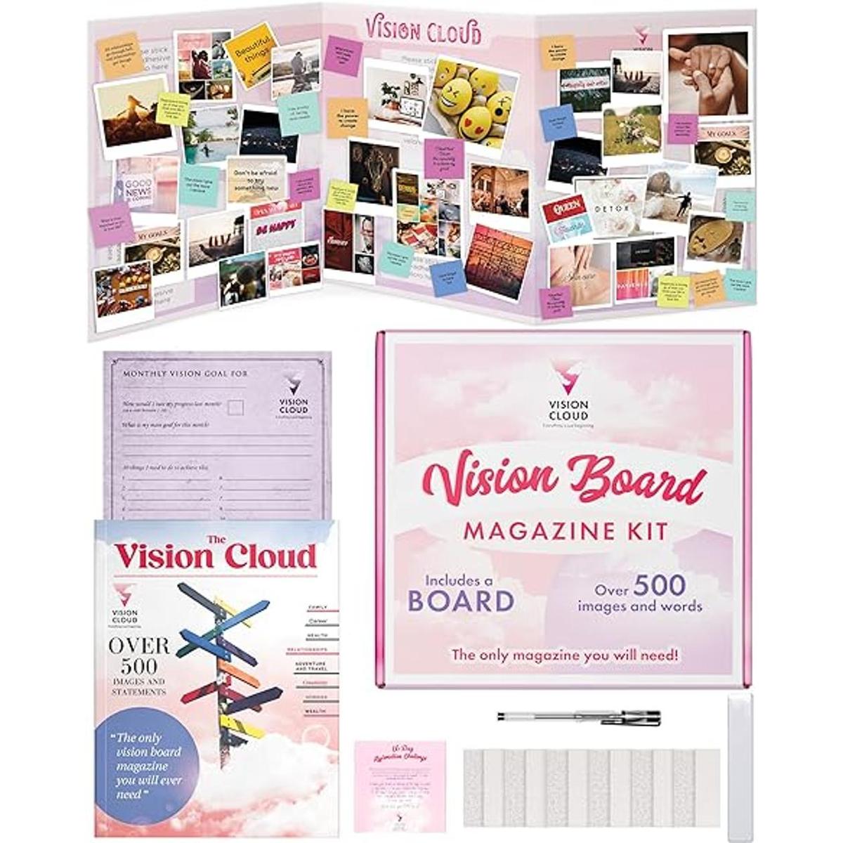 Kit de revistas Vision Board Kit de suministros de
