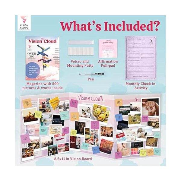 Kit de revistas Vision Board Kit de suministros de_2